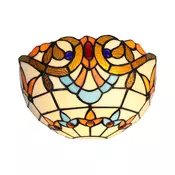 Brilagi - Tiffany vitražna zidna lampa MIRABELLA 1xE14/40W/230V