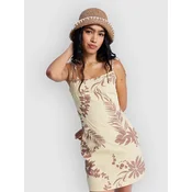 Roxy New Nostalgia Printed Dress golden haze sweet mai