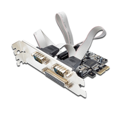 EWENT Ewent Ew1158 Serial Parallel Combo Pci-E 2+1 vmesniška kartica, (21408523)