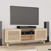 TV ormaric smedi 105 x 30 x 40cm od borovine i prirodnog ratana