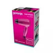 Gorenje Fen za kosu,pink, 1200W HD122P