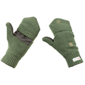 MFH Pletene rokavice z izolacijo 3M™ Thinsulate™, zelene barve