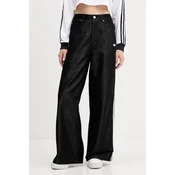 Hlače adidas Adilenium Season 4 Teamgeist Baggy Shine Denim Joggers Black 25