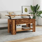 Stol za kavu staro drvo 101x49x52 cm konstruirano drvo
