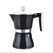 Moka aparat za kavo 6 skodelic AZZURRO temno modra, indukcija