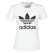 adidas Majice s kratkimi rokavi TREFOIL TEE Bela