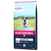 Eukanuba Puppy & Junior Large & Giant Grain Free OF hrana za pse, 12 kg