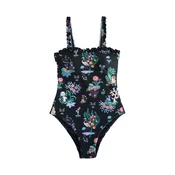 Cath Kidston Enodelne kopalke zelena/svetlo roza/črna/bela