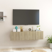 Viseci TV ormarici 2 kom boja hrasta sonome 60 x 30 x 30 cm