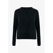 Mexx Ženski kardigan MF006609853W Ajour, , Regular, Dugi rukav, Crni