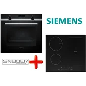super set pečica SIEMENS HB113FBS1 + plošča IKP62-0 SNEIDER