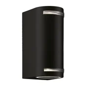 Ideus Zunanja vrtna stenska svetilka črne barve IP44 35W FOREST 2xGU10 C 03012