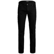 JACK & JONES Kavbojke Tim Original Am 816, črna