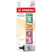 Set mini tekst markera Stabilo Pastel Love - 6 boja