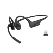 SHOKZ C120-AA-BK slušalka Slušalke z mikrofonom Brezžična Ušesno držalo Pisarna/klicni center USB vrsta-A Bluetooth Črna (239735)