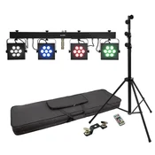 EUROLITE Set LED KLS-3002 , Led reflektorji + Stojalo - 315cm - EUROLITE
