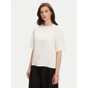Tommy Hilfiger Majica WW0WW45900 Écru Relaxed Fit