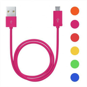 Micro USB kabel 1m več barv