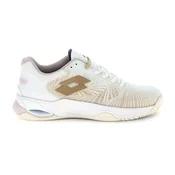 Ženska obutev za tenis Lotto Mirage 100 II Clay W All White/Warm Taupe EUR 38,5