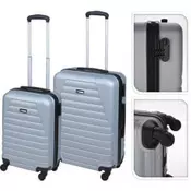 EXCELLENT Putni kofer KO-FB5000260 na kotacima set od 2 komada, sivi