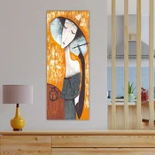 Wallity Slika na platnu 30x80cm