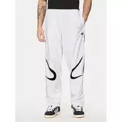 adidas Spodnji del trenirke adicolor Teamgeist JP1119 Bela Regular Fit