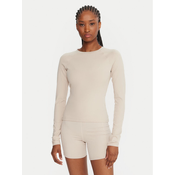 Reebok Športna majica Reebok X Ewa Chodakowska RK25316CCW Bež Slim Fit