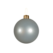 Novogodišnja ukrasna kugla Party Ball na naduvavanje 75 cm, Srebrna