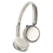 Brezžične Over-Ear Bluetooth slušalke Acefast H8 z ANC tehnologijo in modernim izgledom iz nerjavečega jekla - zlate