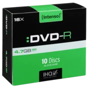 Intenso DVD-R prazni Intenso 4101652 4.7 GB 10 kom. tanka kutija