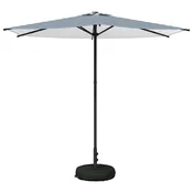 Vidaxl Vrtna senčnica z osnovo 270 x 270 cm Poliester Pravokotna