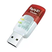 AVM WLAN ključ USB 2.0 450 Mbit /s 2,4 GHz, 5 GHz AVM FRITZ! WLAN USB ključ AC 430