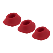 Womanizer Type A Stimulation Heads Premium, Classic, Liberty M Red 3 Pack