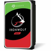 SEAGATE NAS HDD 8TB IronWolf 7200rpm 6Gb/s SATA 256MB cache 89cm 3.5inch 24x7 CMR for NAS and RAID Rackmount systems BLK