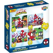 Luna: Spidey 4 v 1 – sestavljanka s 12, 15, 20 in 24 kosi