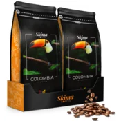 shumee Kavna zrna 1kg x2 Colombia Arabica 100% sveža za espresso aparat + gratis