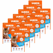 Iams Cat wild tuna & herring 12x85 g