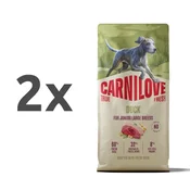Carnilove Dog True Fresh Junior Large, briketi - raca 2 x 12 kg