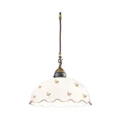Kolarz 731.30.161 - Luster na sajli NONNA 1xE27/75W/230V, precnika 30 cm, u obliku cveta, ružicasto zlato