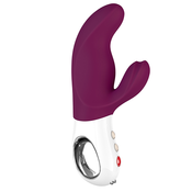 Fun Factory Miss Bi vibrator sa stimulatorom klitorisa Grape/White 17 cm