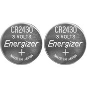 Energizer Gumbasta baterija CR 2430 Energizer litijska CR2430 290 mAh 3 V 2 komada