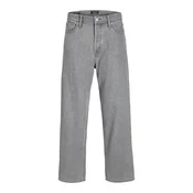 JACK & JONES Kavbojke JJIEddie JJOriginal siv denim