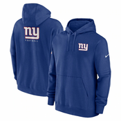 New York Giants Nike Club Sideline Fleece Pullover duks sa kapuljacom