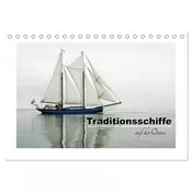 Traditionsschiffe auf der Ostsee (Tischkalender 2026 DIN A5 quer), CALVENDO Monatskalender