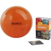 Ledragomma PEZZI GymBall, oranžna, škatla, 53 cm
