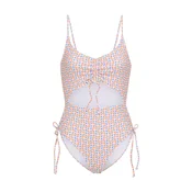 LSCN by LASCANA Enodelne kopalke indigo/meta/temno oranžna/rosé