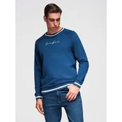 Ombre Unbuttoned mens sweatshirt with stand-up collar and hood - black
