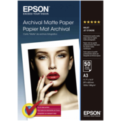 EPSON papir A3, 50L ARCHIVAL M (C13S041344)