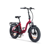 Elektricni bicikl 20 MARS fat bike (250W 36V/12.5Ah lithium) Crvena