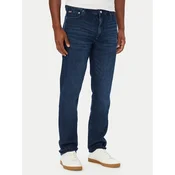 Tommy Hilfiger Jeans hlače Denton MW0MW44915 Mornarsko modra Slim Fit